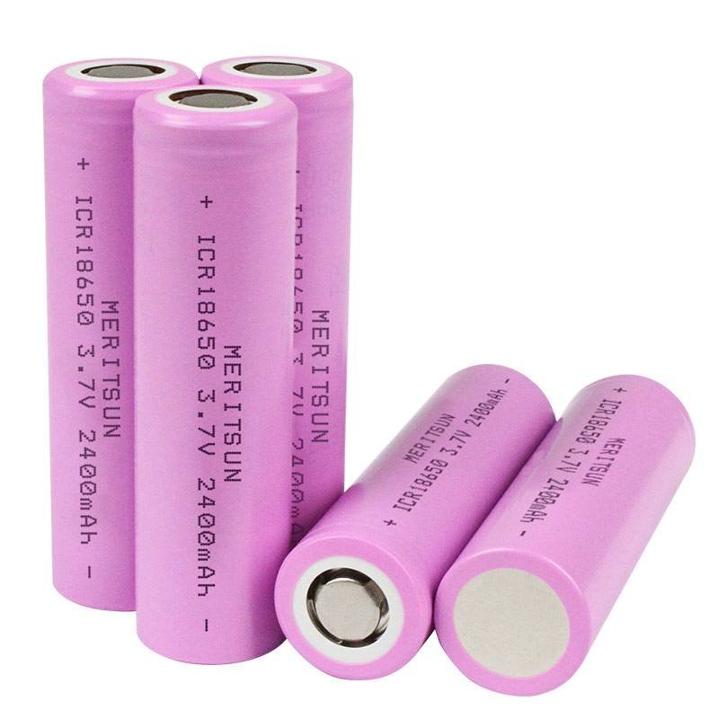 High Quality 37v 2400mah Icr 18650 Lithium Li Ion Rechargeable Lipo Battery 